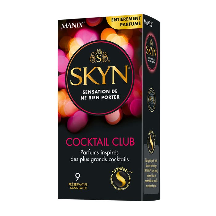 Preservativi x9 Cocktail Club Profumi ispirati ai più grandi cocktail Manix