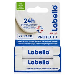 Labello Stick Labbra Proteggere + Spf15 2x4,8g