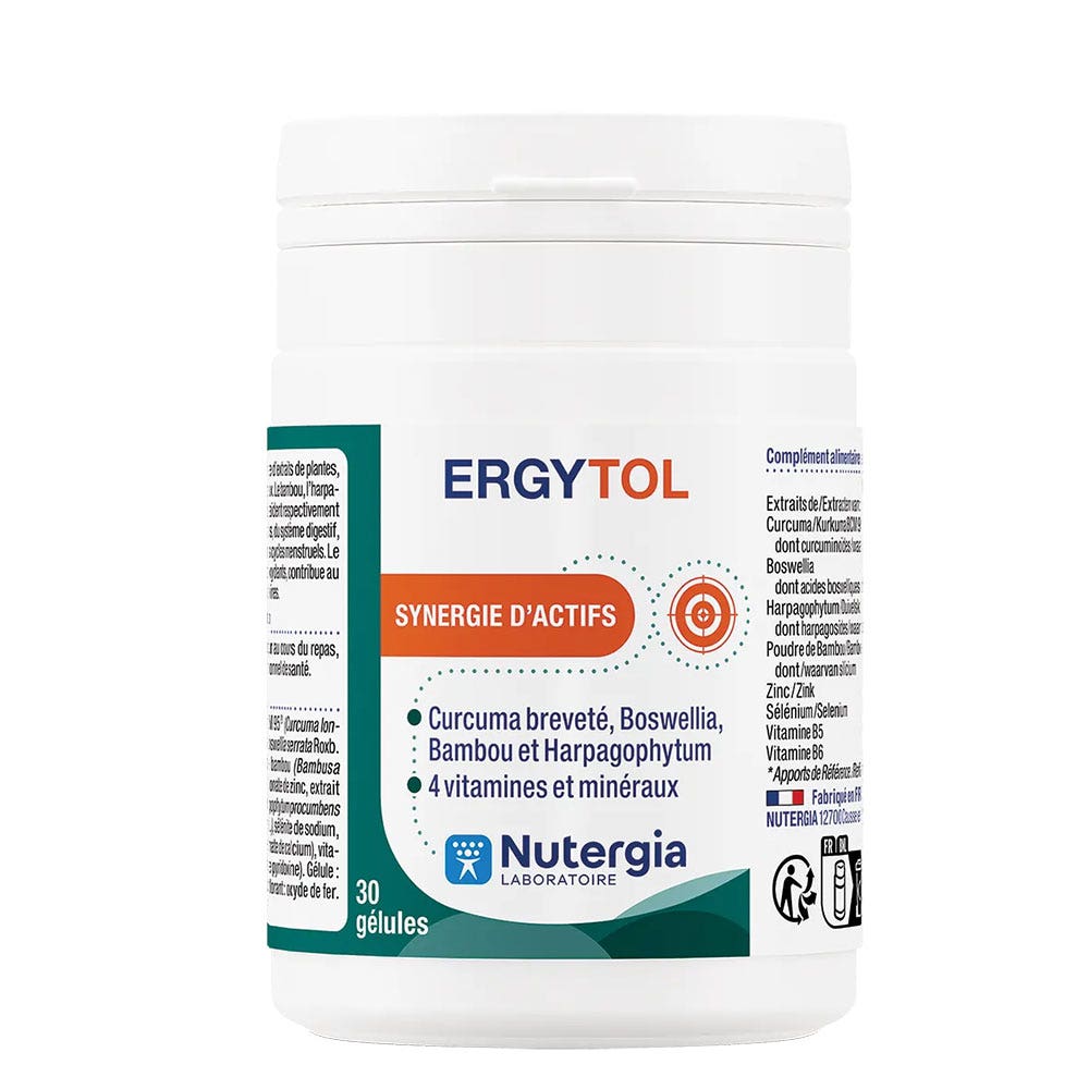 Nutergia Ergytol sinergia di attivi 30 gelule