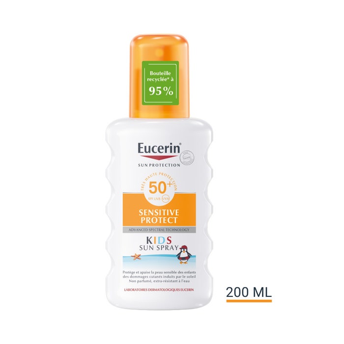 Spray Kids Spf50+ Senstive Protect 200ml Sun Protection Eucerin