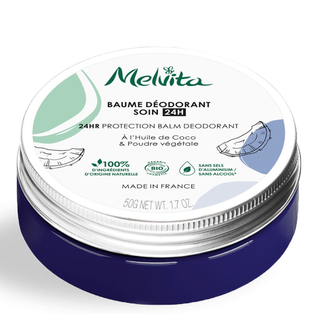 Melvita Balsamo deodorante biologico 24H 50g