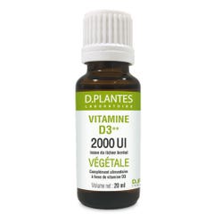 D. Plantes Vitamine vegetali D3++ 2000IU 20ml