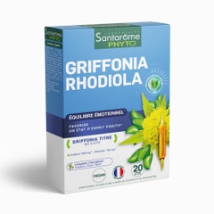 Santarome Griffonia Rhodiola 20 Fiale Equilibre émotionnel 20 ampoules