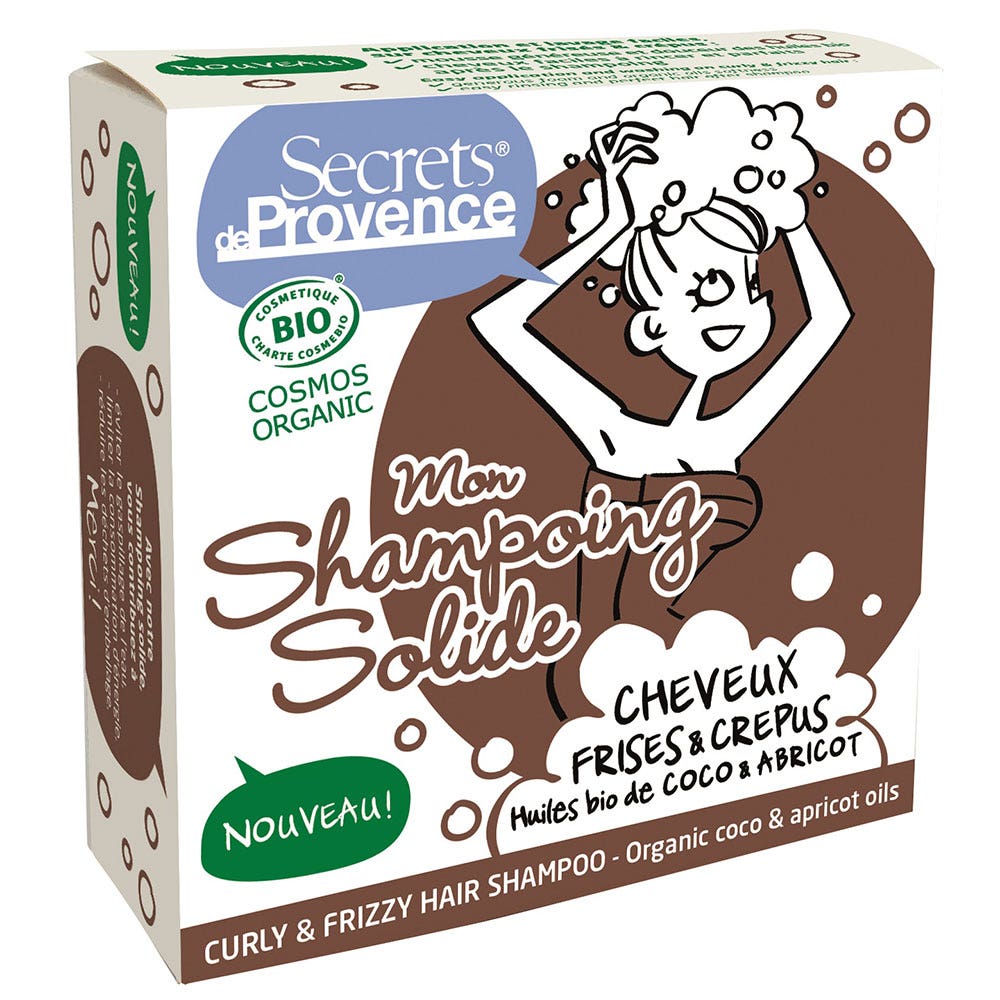 Secrets de Provence Shampoo Solido Capelli ricci 85g