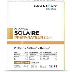 Granions Oligo'Sun Riparatore solare 3 in 1 1 mese di cura 30 capsule