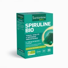 Santarome Spirulina biologica Fer, Vitamine B12 60 compresse