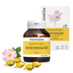 Pranarôm Les Huiles Végétales Rosa mosqueta Idratante Fortificante Antiossidante 60 Capsule