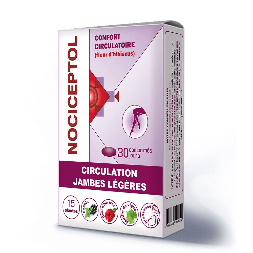 Polidis Nocicettolo Circolazione gambe leggere 30 compresse
