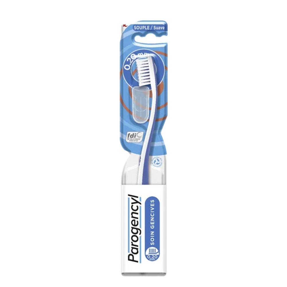 Parogencyl Spazzolino morbido 0,20 mm Cura delle gengive x1