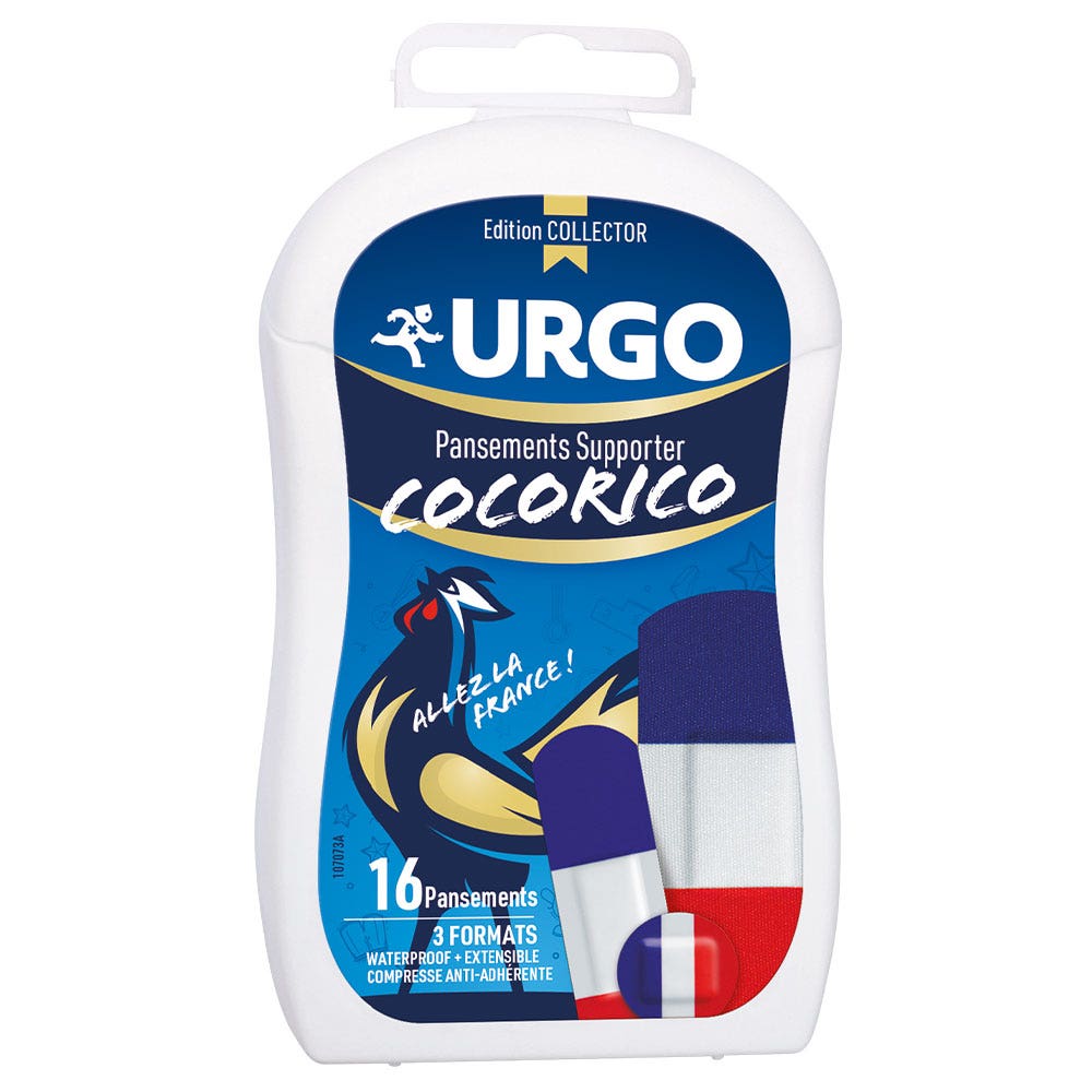 Urgo Cerotti cocorico 3 formati 16 pezzi