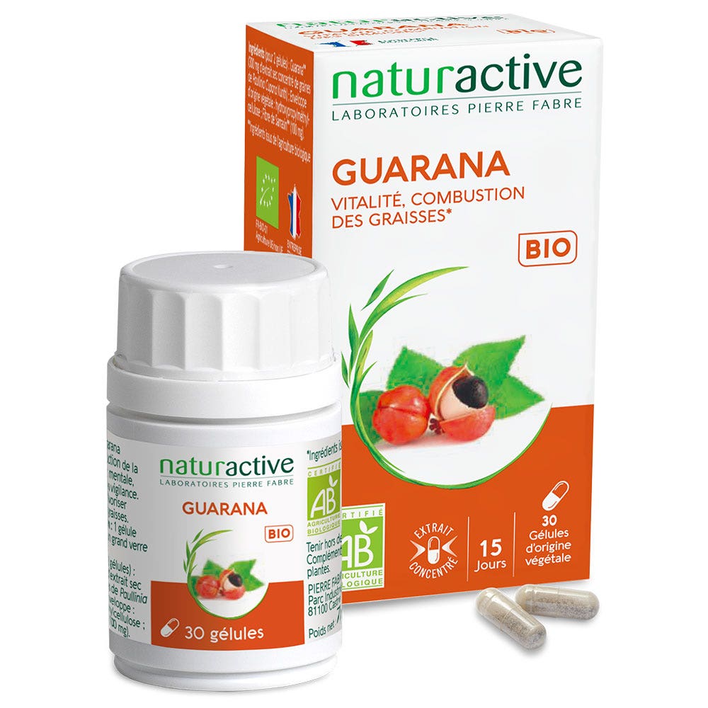 Naturactive Guarana Bio 30 Gelule