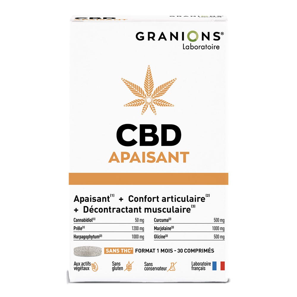 Granions CBD calmante 30 compresse