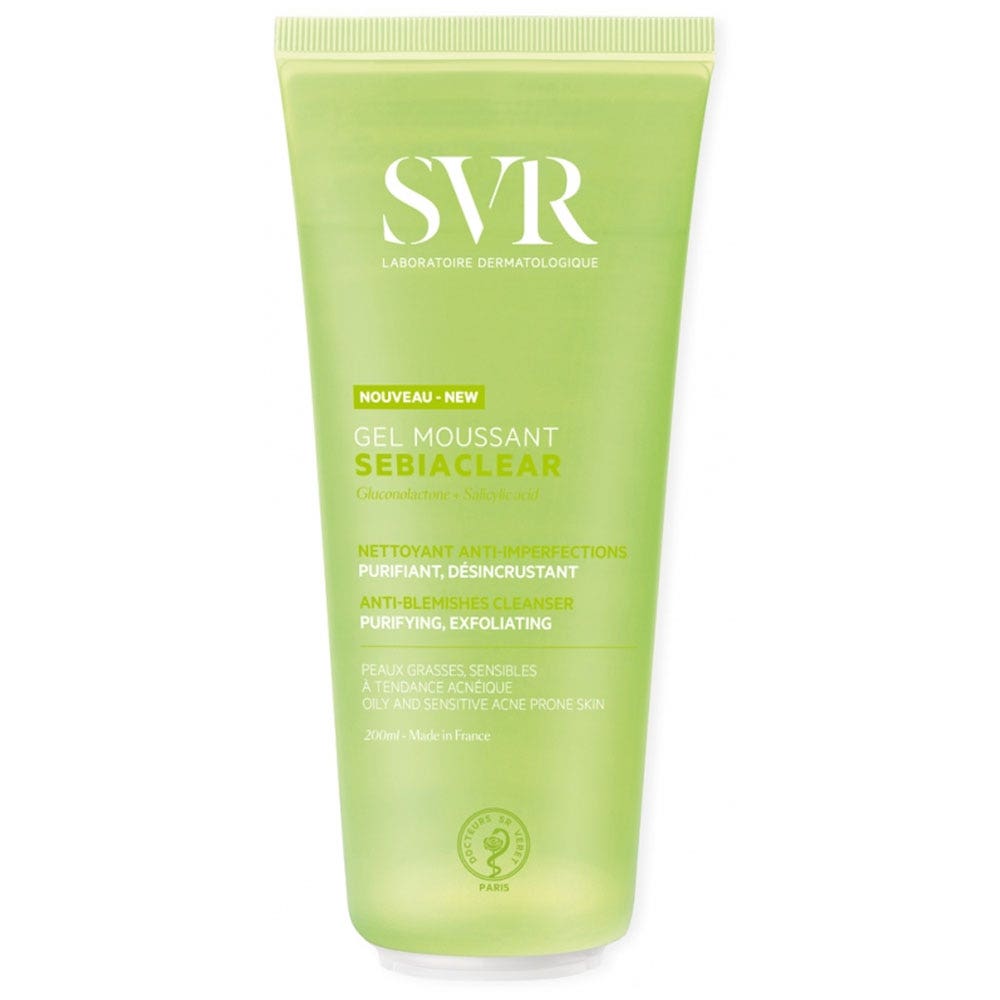 Svr Sebiaclear Gel detergente schiumogeno anti-imperfezioni 200 ml