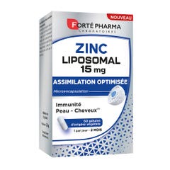 Forté Pharma Forté Royal Zinco liposomiale 15 mg Immunità Pelle Capelli e unghie 60 capsule