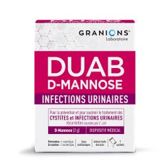 Granions DUAB D-Mannosio Infezioni delle vie urinarie 7 borse