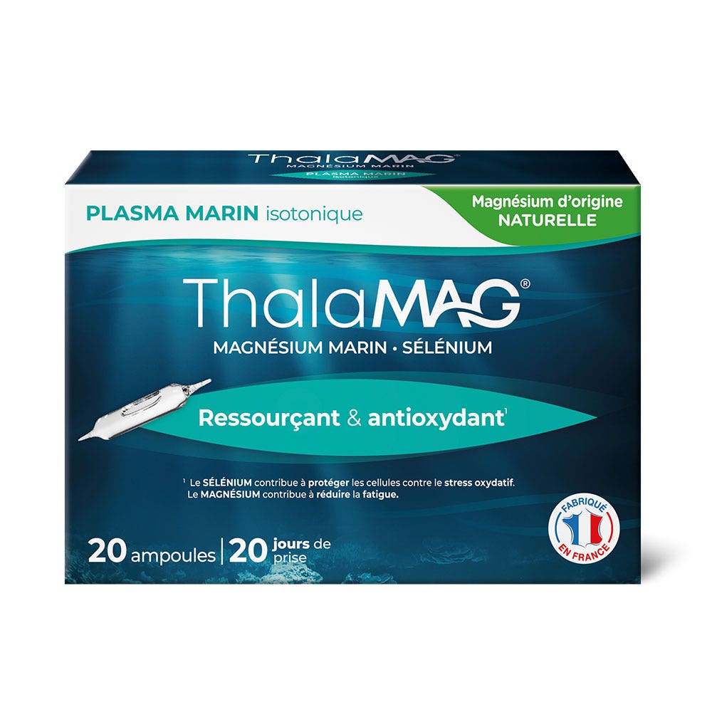 Thalamag Plasma marino isotonico Rivitalizzante e antiossidante 20 lampadine