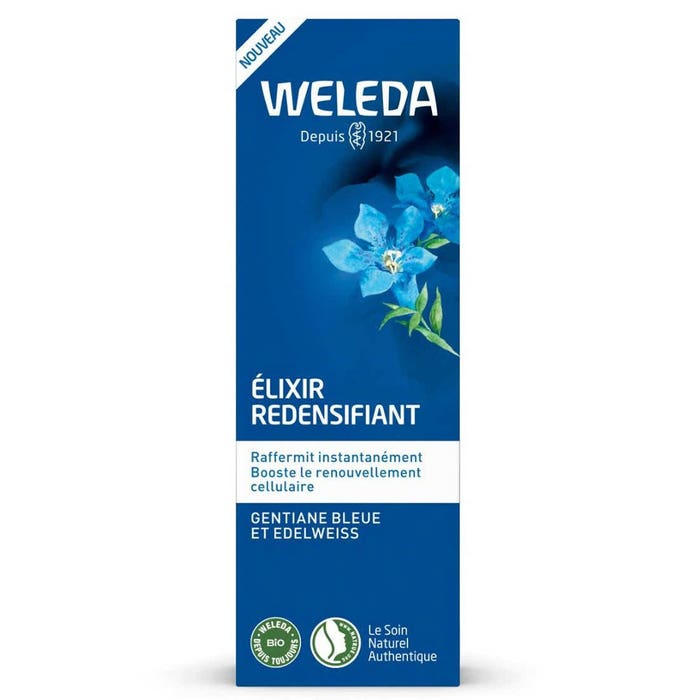 Elixir densificante per pelli mature 30ml Gentiane Bleue Et Edelweiss Weleda