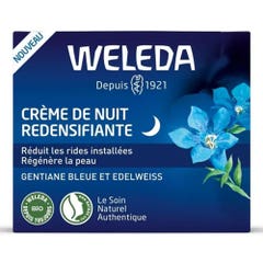 Weleda Genziana Blu e Stella Alpina Crema Notte ridensificante per pelli mature 30 ml