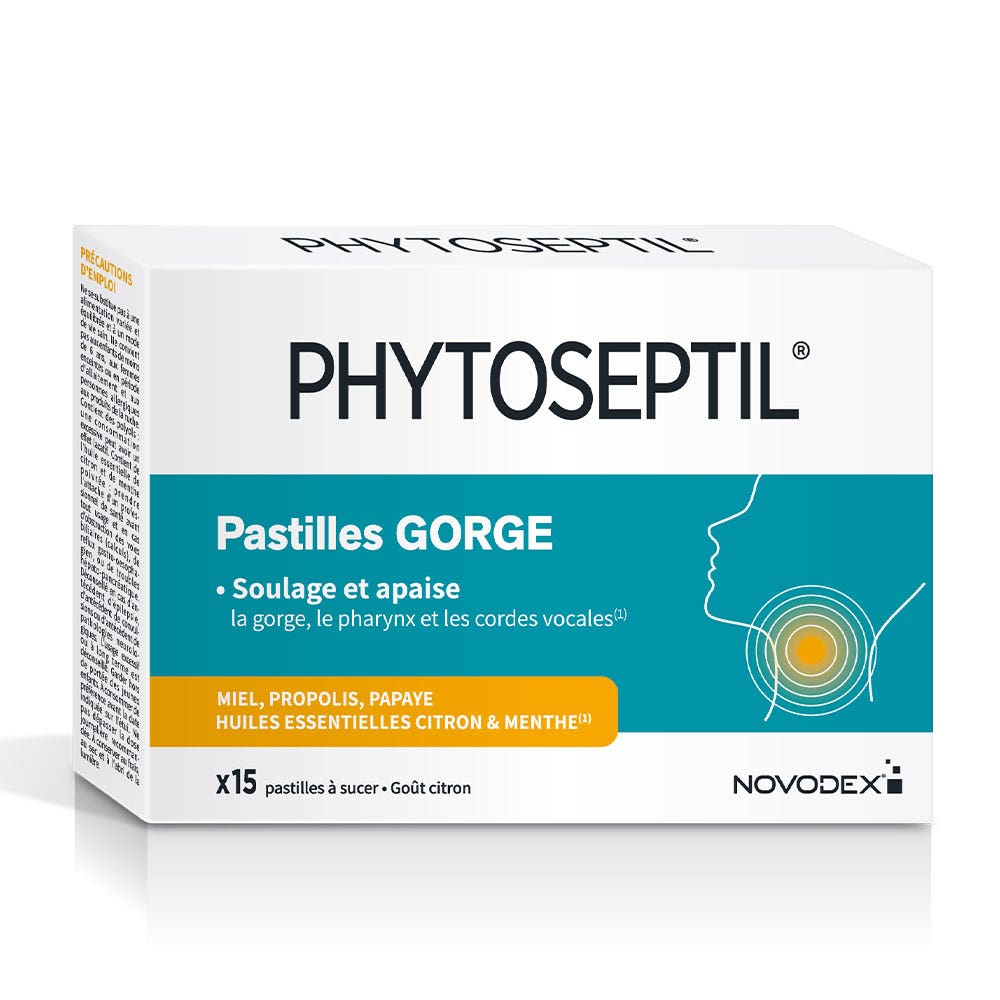 Novodex Phytoseptil Gola 15 compresse