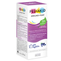 Pediakid Sciroppo Immuno-Fort al gusto di mirtillo 125 ml