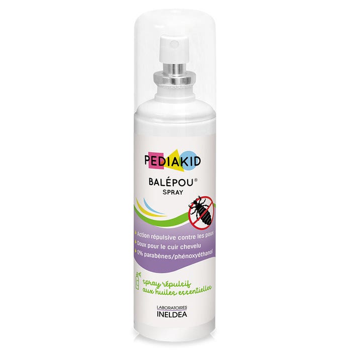 Pediakid Spray Repellente per pidocchi Balepou 100ml - Easypara