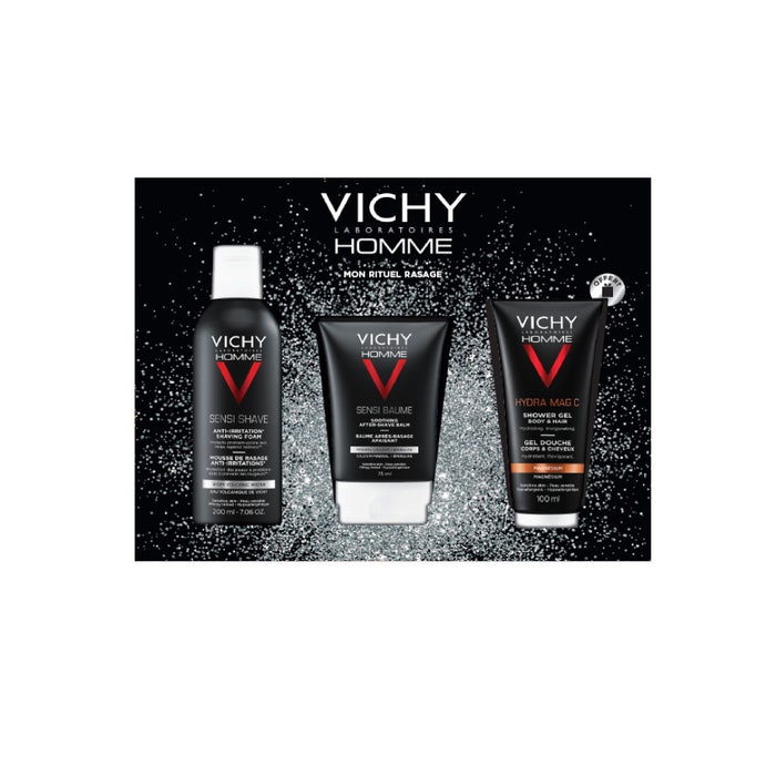 Kit per la rasatura anti-irritazione Homme Vichy