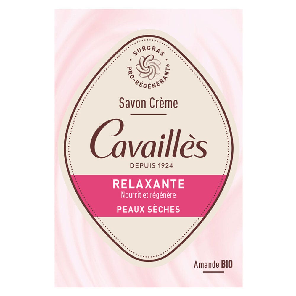 Cavaillès Surgras Pro-rigenerante Sapone in crema rilassante 100g