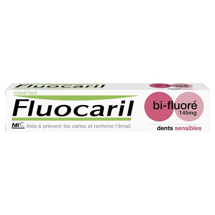 Dentifricio bi-fluoro 145mg Denti sensibili 75ml Fluocaril