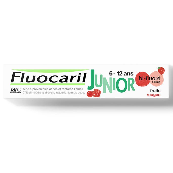 Dentifricio Junior Frutta Rossa Gel 75ml 6-12 anni Fluocaril