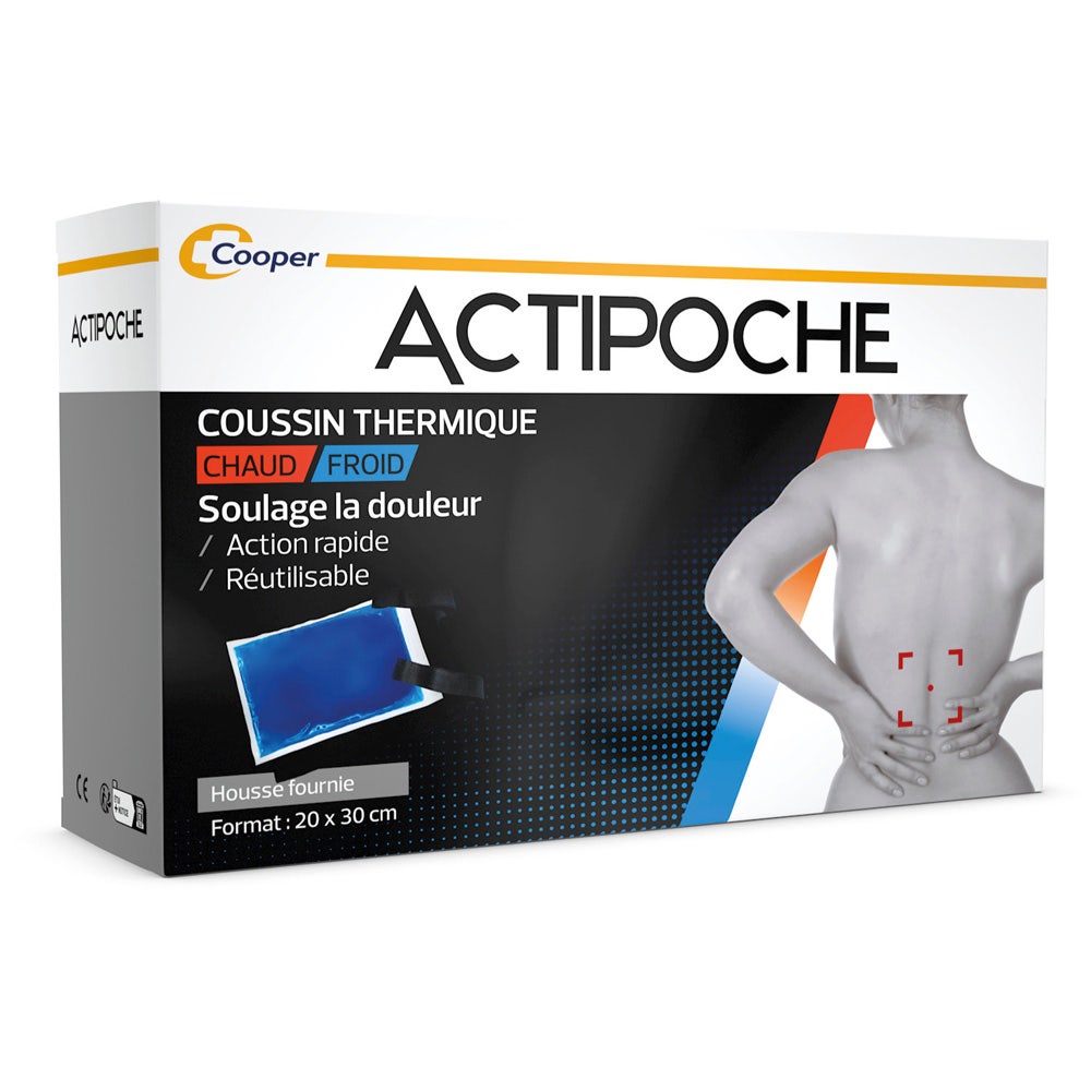 Actipoche Cuscino termico caldo-freddo 20x30cm