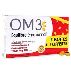 OM3 Omega 3 Equilibrio emotivo 180 Capsule