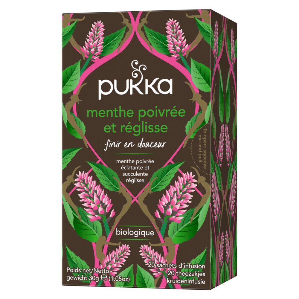 Pukka Infuso biologico di menta e liquirizia 20 bustine