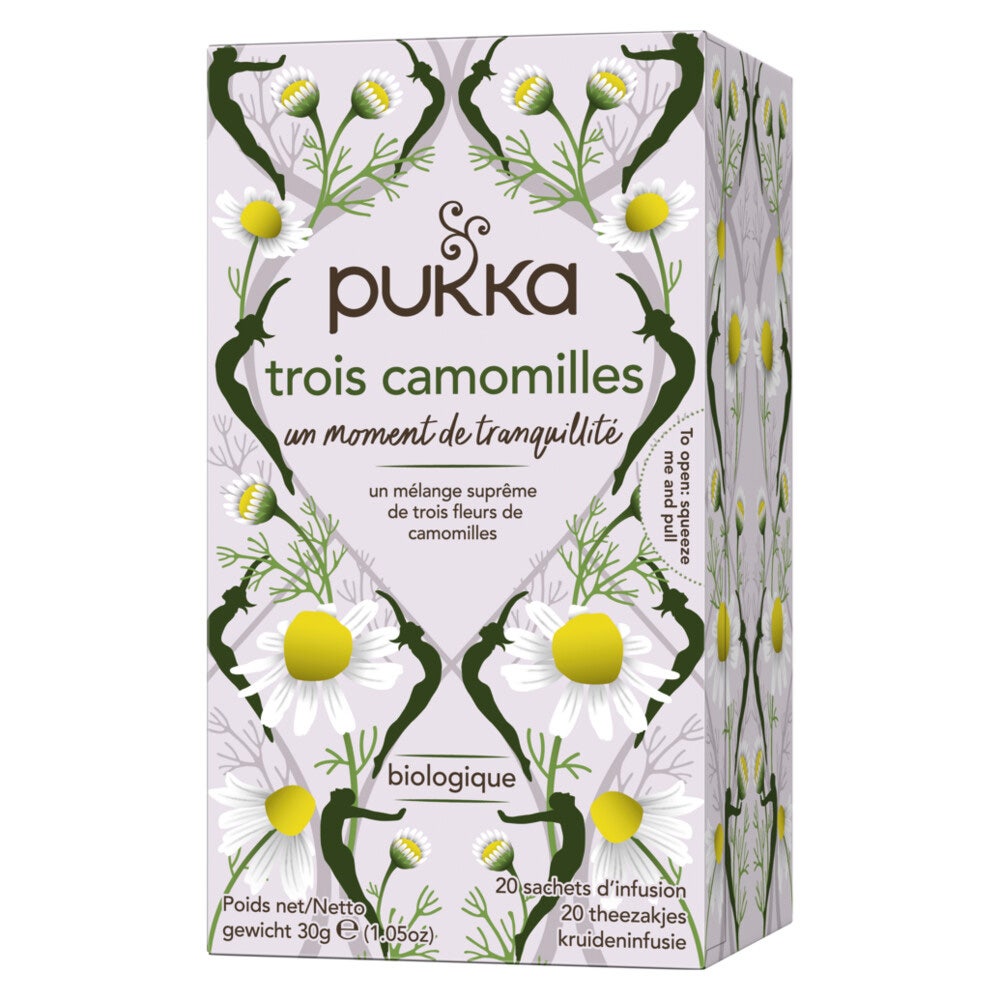 Pukka Infuso biologico di tre camomille 20 bustine