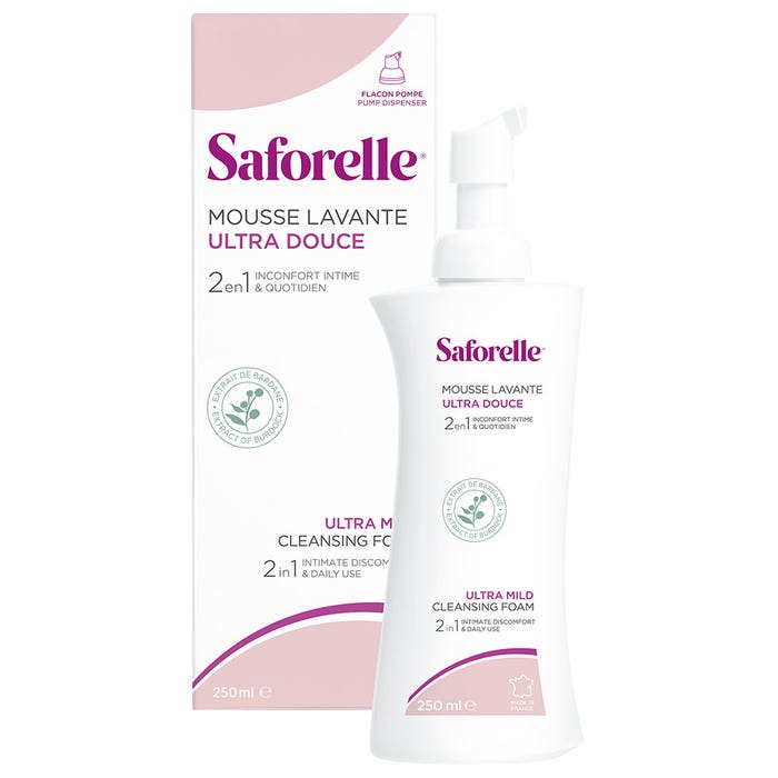 Schiuma detergente Ultra Delicata 250ml Saforelle