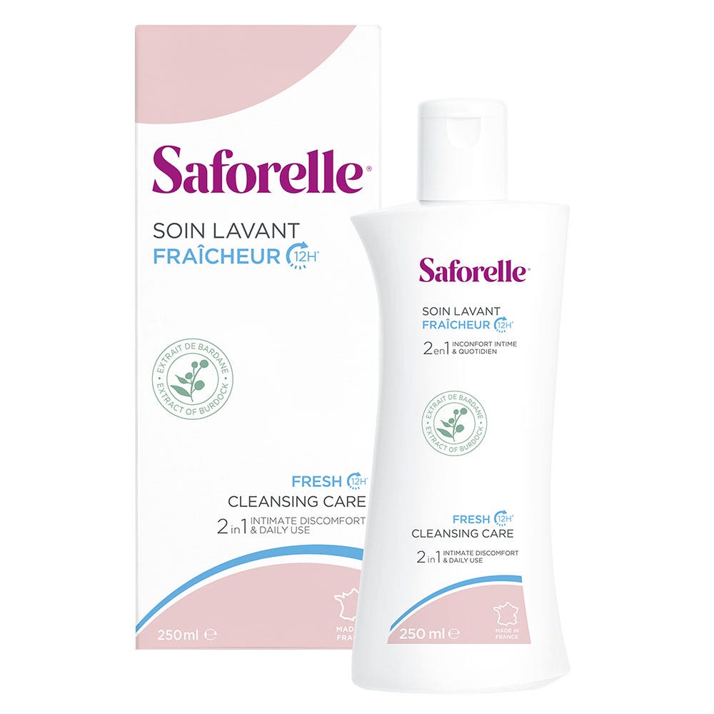 Saforelle Trattamento detergente alla bardana fresca 250ml