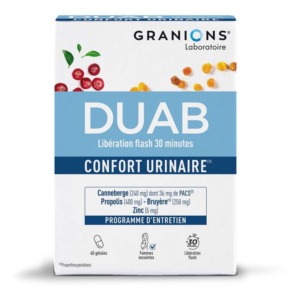 Granions Duab per il comfort urinario 60 Geluli