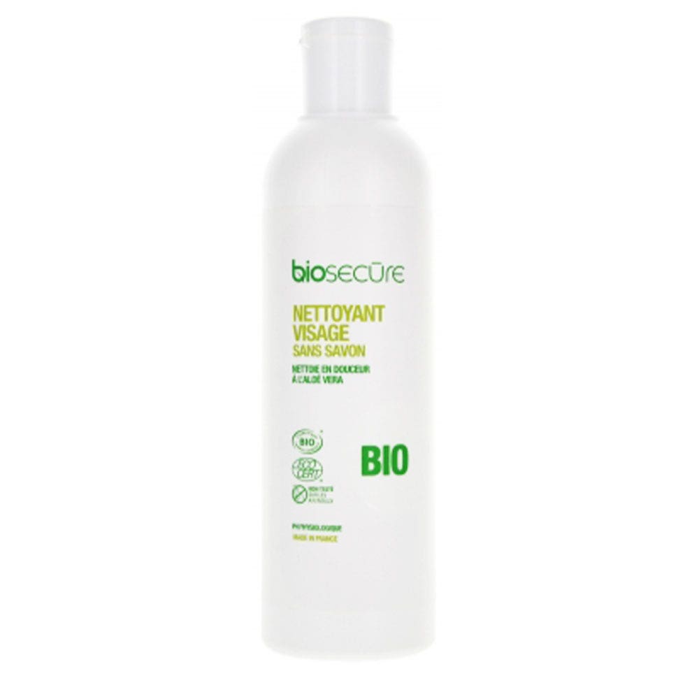 Bio Secure Detergenti viso biologici senza sapone 250ml