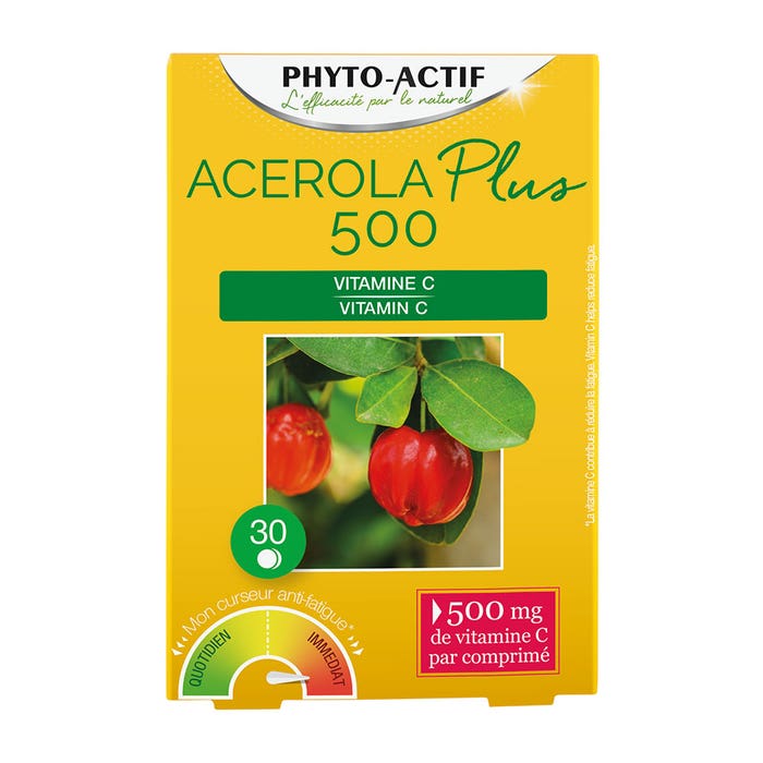 Acerola Plus 500 30 Compresse Phyto-Actif