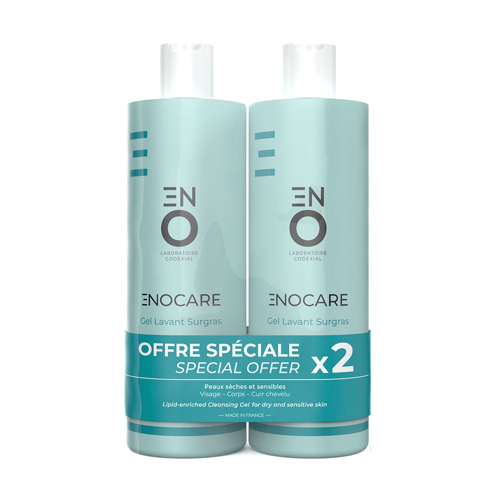 ENO Laboratoire Codexial Enocare Detergente Corpo Surgras 2x400ml
