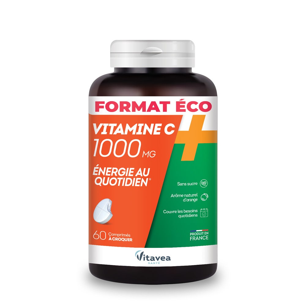 Bio C Mix - Complément Alimentaire Vitamine C 1000 Mg, 30 Comprimés Bio, Neuf Sous Emballage