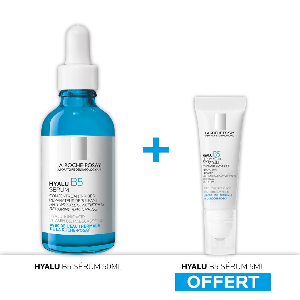 La Roche-Posay Hyalu B5 Siero Riparatore Antirughe + siero Occhi in omaggio