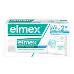 Elmex Sensitive Dentifricio Sbiancante Sensitive Professional 2x75ml