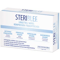 Densmore Salviette perioculari sterili Sterilef x14