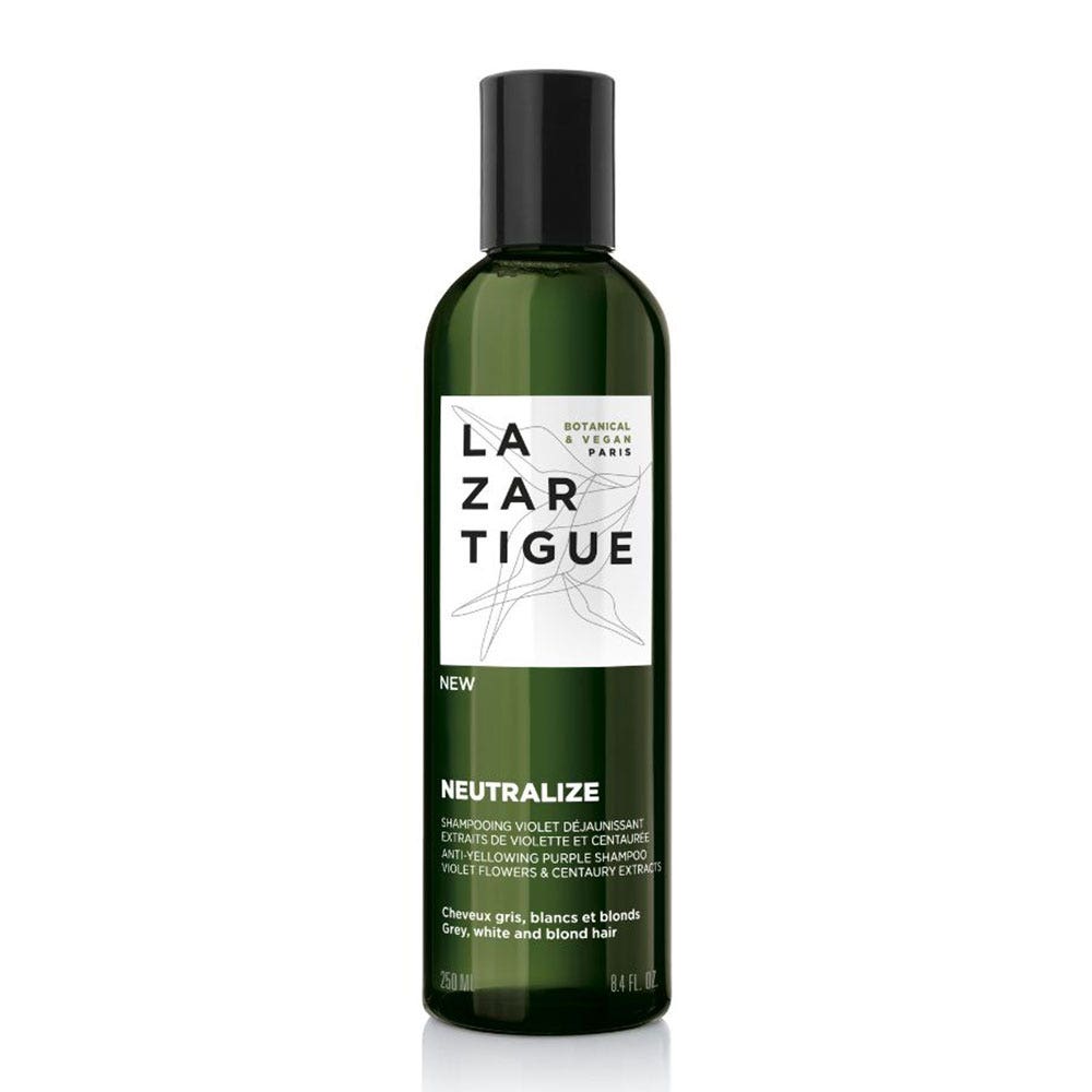 Lazartigue Neutralize Shampoo dejauning alla Violetta Capelli grigi, bianchi e biondi 250ml