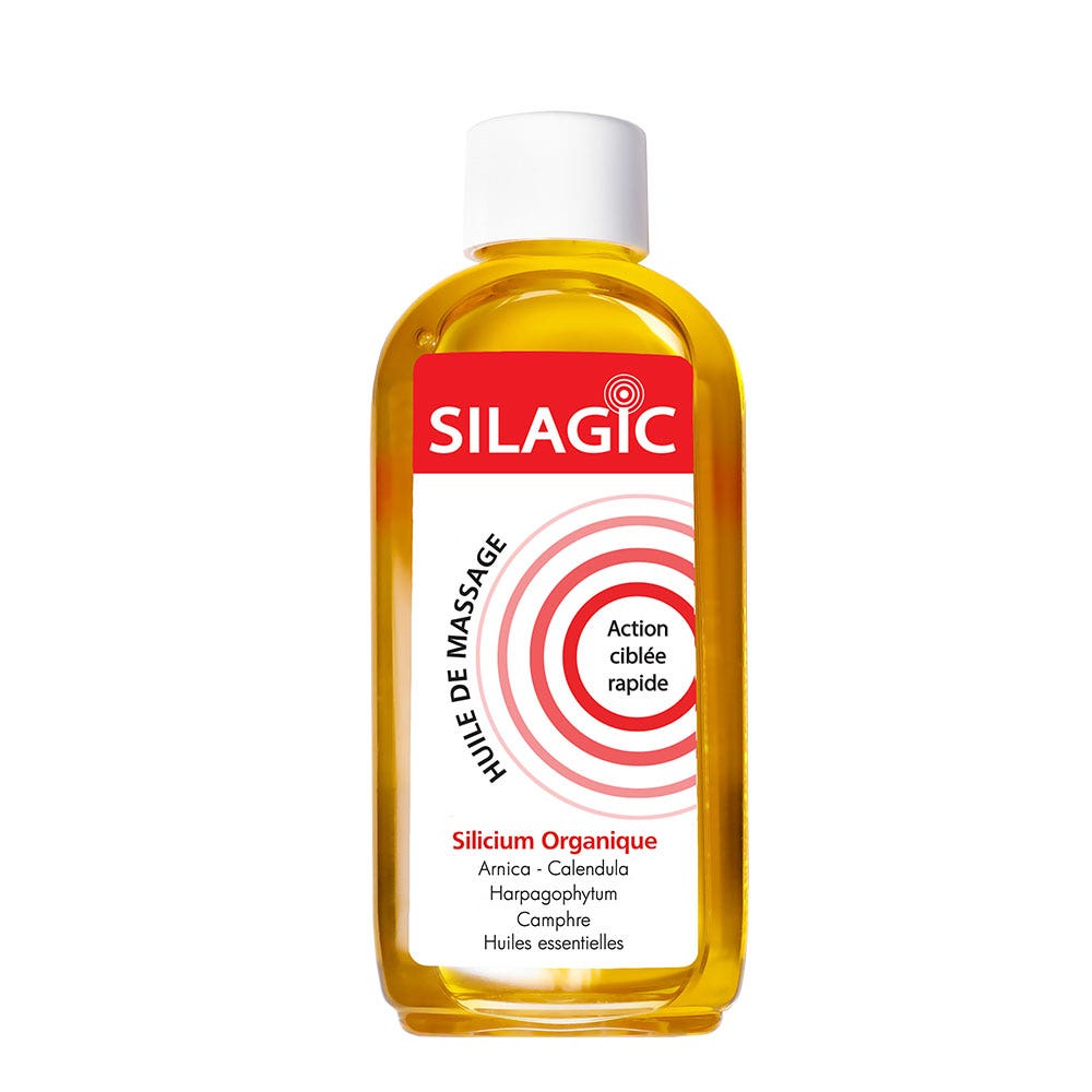 Silagic Olio per massaggi Action Ciblee 100ml