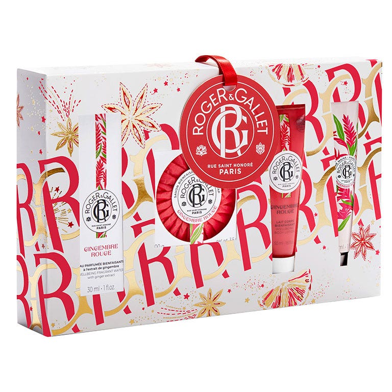 Roger & Gallet Gingembre Rouge Acqua Profumata Set Idratazione Bienfaisante