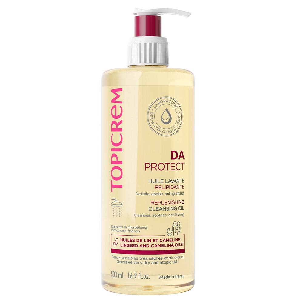 Topicrem Da Protect Olio detergente ricostituente pelle molto secca e atopica sensibile 500ml