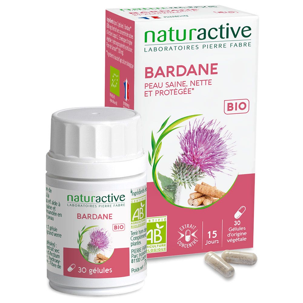 Naturactive Bardana biologica 30 capsule
