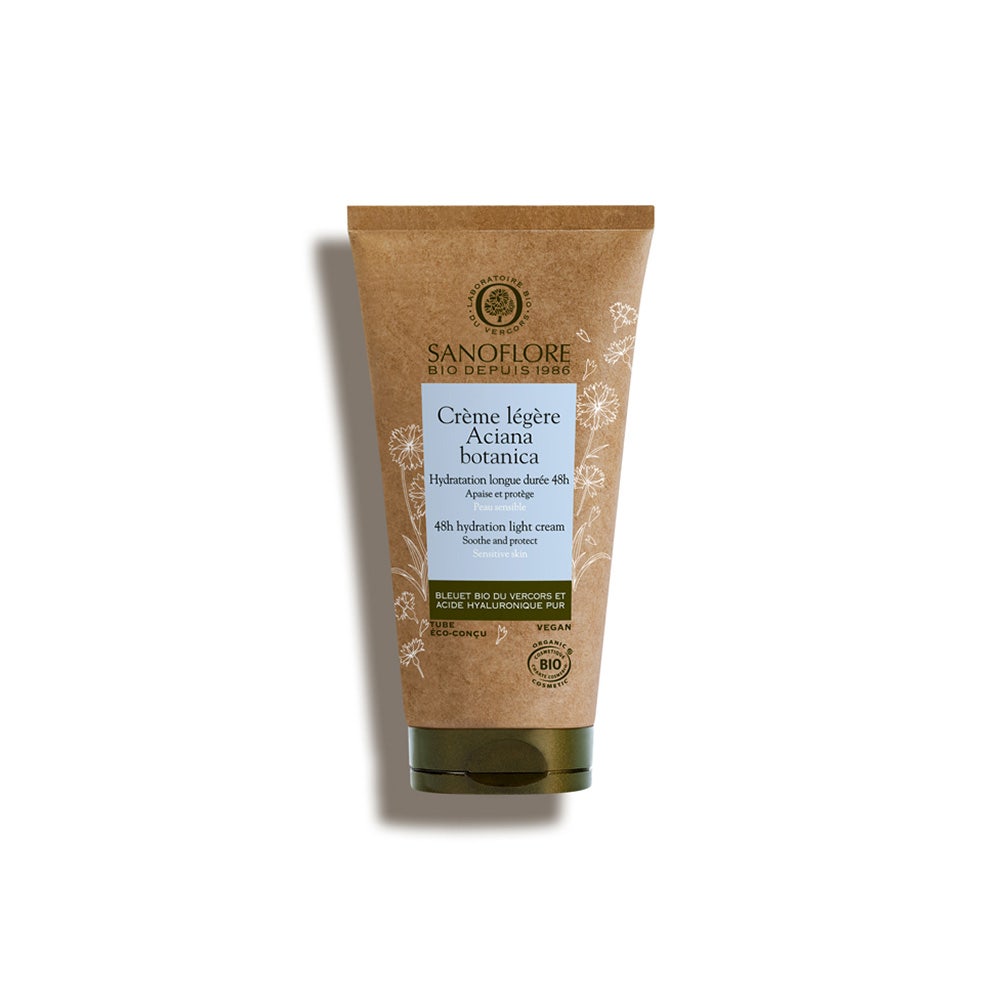 Sanoflore Aciana Botanica Crema leggera idratante 48 ore biologica 50ml
