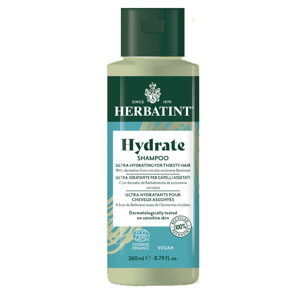 Herbatint Shampoo ultra-moisturizzante idratante per capelli assetati 260 ml